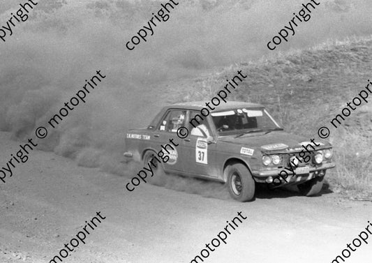 1973 Total 37 Kassie Coetzee, L Victor per entry list (Wiley Harrington check) Datsun 1600SSS (courtesy Roger Swan) (9)