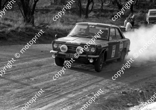 1973 Total 73 Dave Clapham check (programme driver BW Schulenberg no nav) Datsun check (courtesy Roger Swan) (4)
