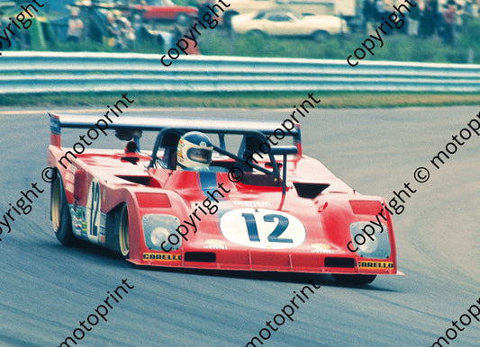 1973 Watkins Glen Ferrari 312P Carlos Reutemann
