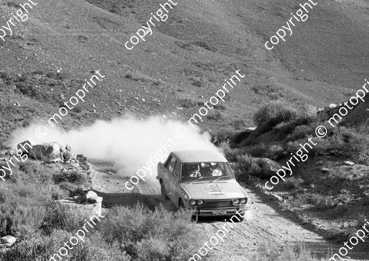 1973 Wynns 53 Omri Prinsloo, Sarel van der Merwe Datsun De Luxe 1600 (courtesy Roger Swan) (3)