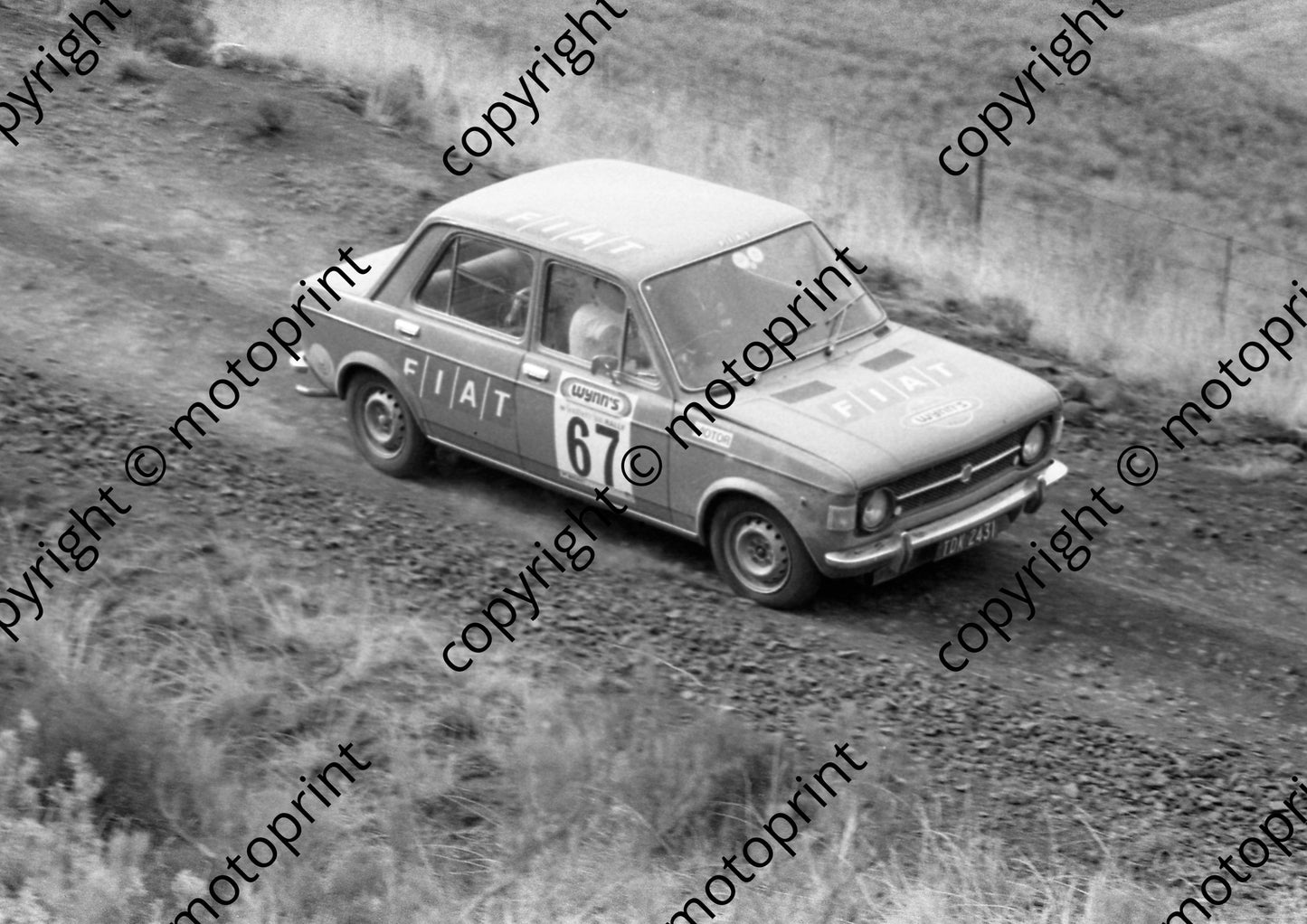 1973 Wynns 67 John Love, John Christopher Fiat  128 (courtesy Roger Swan) (24)
