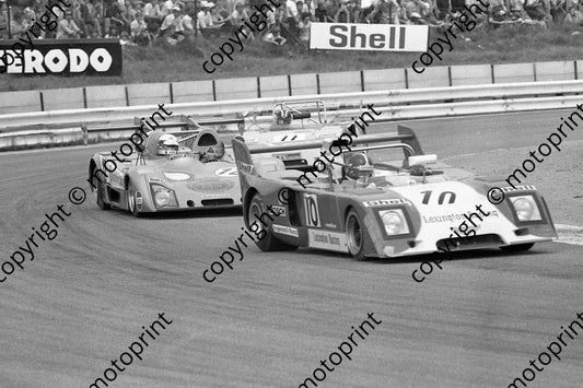 1974 6 hr 10 Chevron B26 G Tunmer Lepp 12 Toj Obermoser 11  Chevron Grob WEC round (permission Roger Swan) (237)