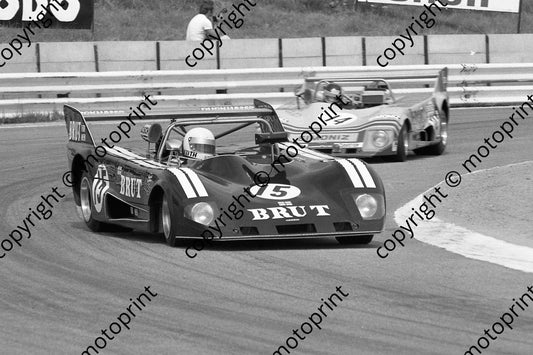1974 6 hr 15 Lola T294 Holland Birchenhough 14 Lola T294 M Tunmer Lloyd WEC round (permission Roger Swan) (295)