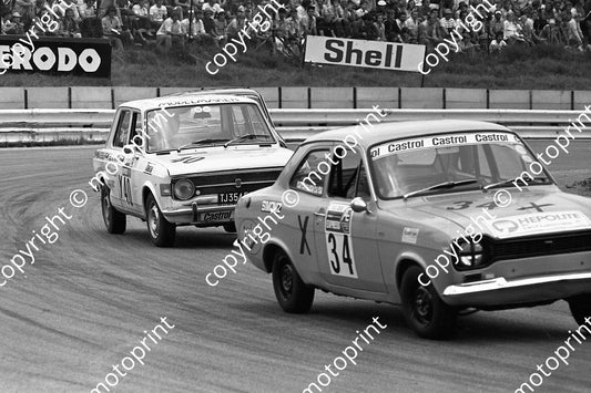 1974 AE SA 100 34 William Schipper Escort 1300GT 40 Peter Pfumfei Fiat 128(26)