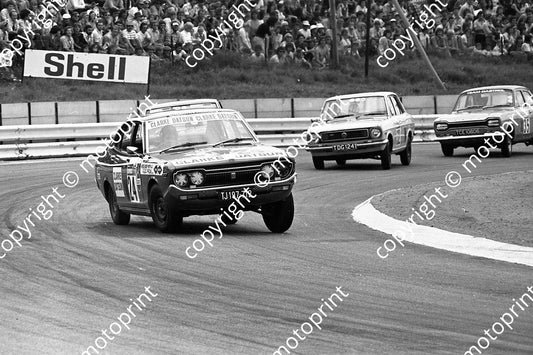 1974 AE SA 100 35 Chris White Escort 32 Adrian Woodley Datsun 24 Bob Hardy Datsun 160 (36)