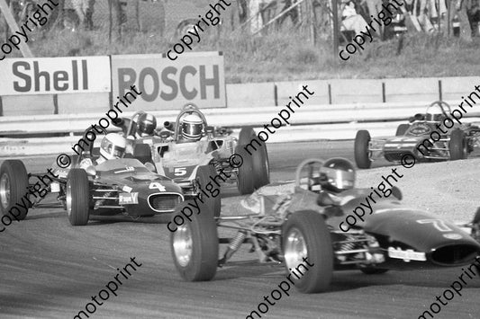 1974 Kya FF 7 Rad Dougall Brabham BT21, Andrew Thompson Big G Spl (Merlyn Mk20) 5 Mike Hoffman Royale RP16