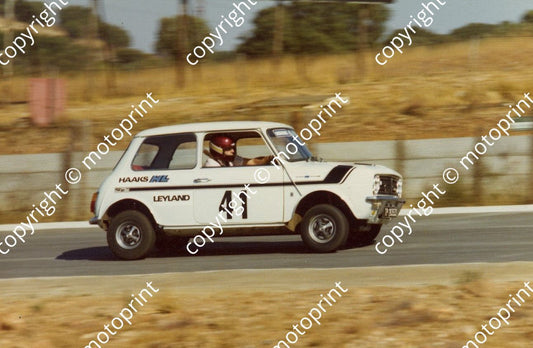 1974 Kya Gp 1 W41 Mini 1275GTS Andy Terlouw (Malcolm Sampson Motorsport Photography)10