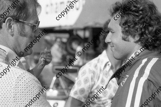1974 SA GP 0 Jochen Mass and John Love (Courtesy Roger Swan) 082