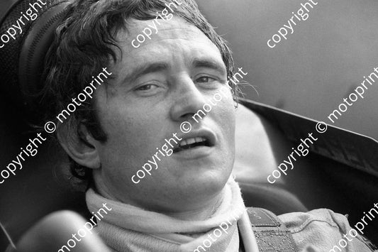 1974 SA GP 0 Patrick Depailler in Tyrrell (Courtesy Roger Swan)  089