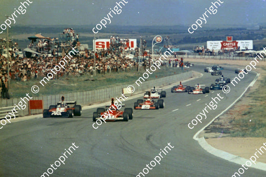 1974 SA GP SS 12 N Lauda 18 C Pace 20 A Merzario (23)
