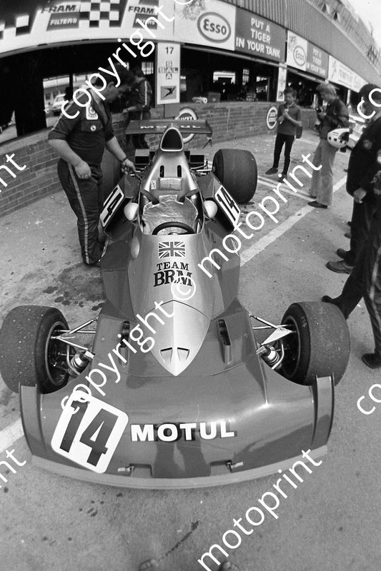 1974 SA GP SS 14 Beltoise BRM P201-1 (permission Malcolm Sampson Motorsport Photography)  (531)