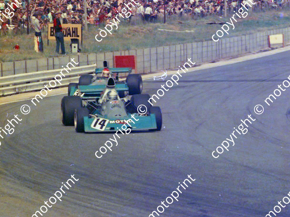 1974 SA GP SS 14 JP Beltoise BRM P201; F Migault BRM P160 (22)