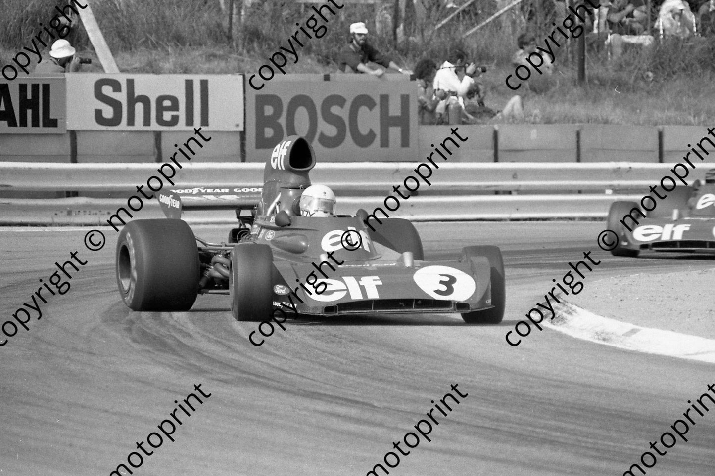 1974 SA GP SS 3 J Scheckter Tyrrell 006-2  (permission Malcolm Sampson Motorsport Photography)  (85)