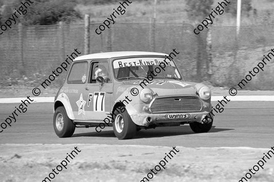 1974 SA GP support SL Star prod F77 Mini G Caprin (permission Malcolm Sampson Motorsport Photography)  (75)