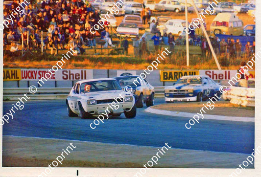 1974 Star prod A1 Capri Ken Critchfield_ B6 R van Rooyen_ A2 Chev John Rowe (Malcolm Sampson Motorsport Photography)