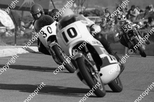 1975 Highveld 100 MC 30 K Patton Yamaha 350 50 J Boshoff Yamaha 350 10 B Shearer Honda 750 (permission Roger Swan) 049