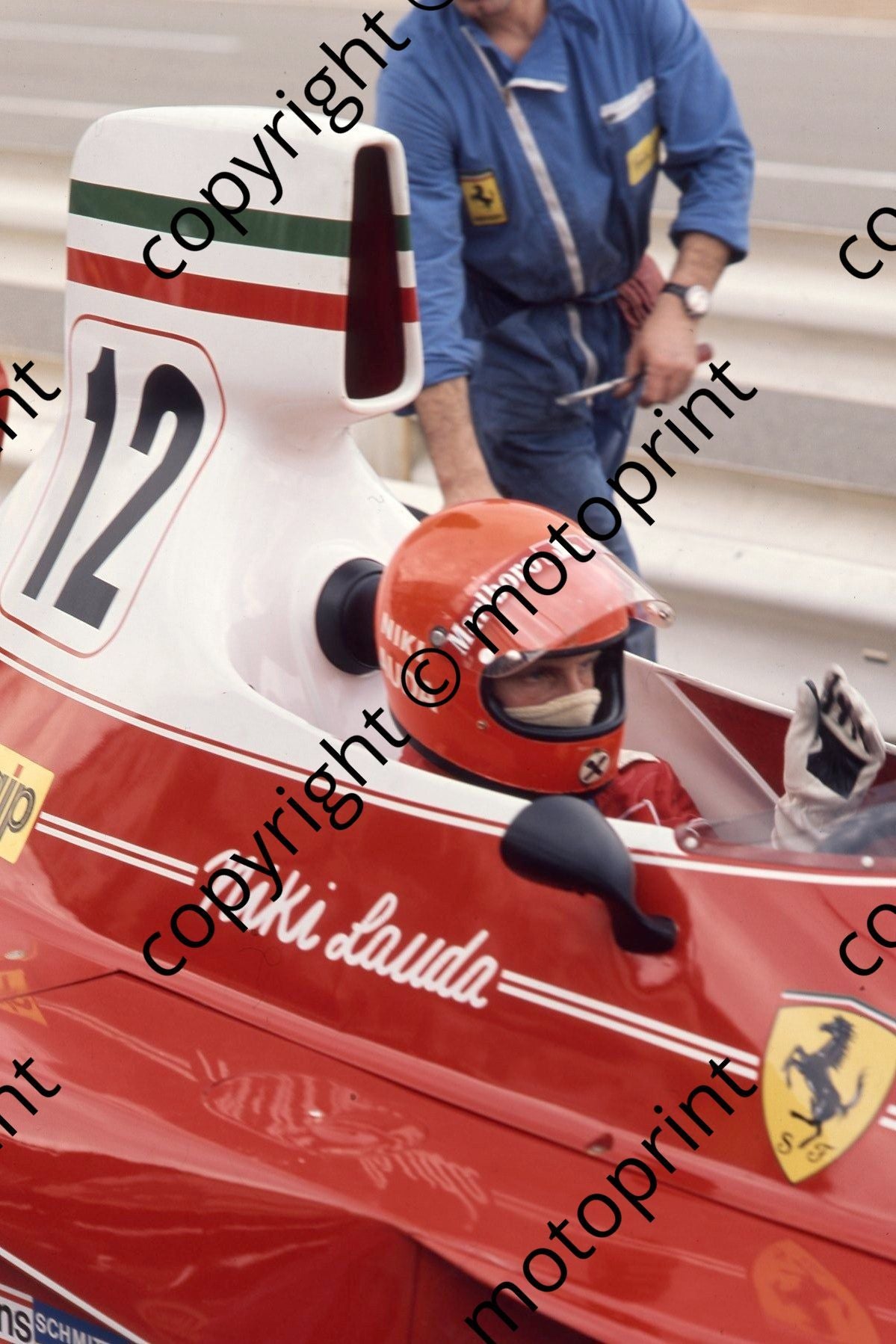1975 SA GP 12 Lauda Ferrari 312T (Permission Malcolm Sampson Motorsport Photography) 263