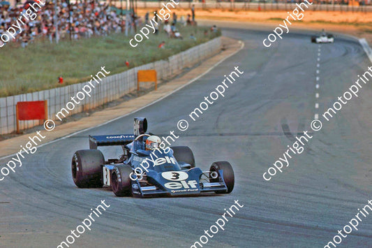 1975 SA GP 3 J Scheckter Tyrrell (Permission Malcolm Sampson Motorsport Photography)    302