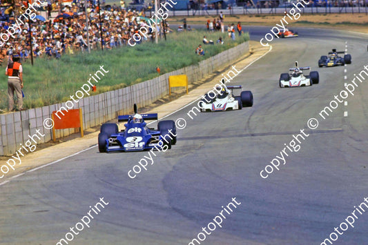 1975 SA GP 3 Jody Scheckter TYrrell 007-2, 8 Carlos Pace BT44B-2_ 7 Carlos Reutemann BT44B-1 (Permission Malcolm Sampson Motorsport Photography) (1)