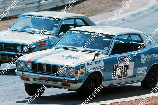 1975 Wynns 38 Dodge Colt Fred Kolbe, JF van der Broeck (permission Roger Swan)  (184)
