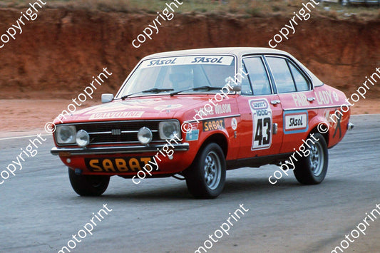 1975 Wynns 43 Escort 1600GL Mrs Judy Charlton, Desire Wilson (permission Roger Swan)  (77)