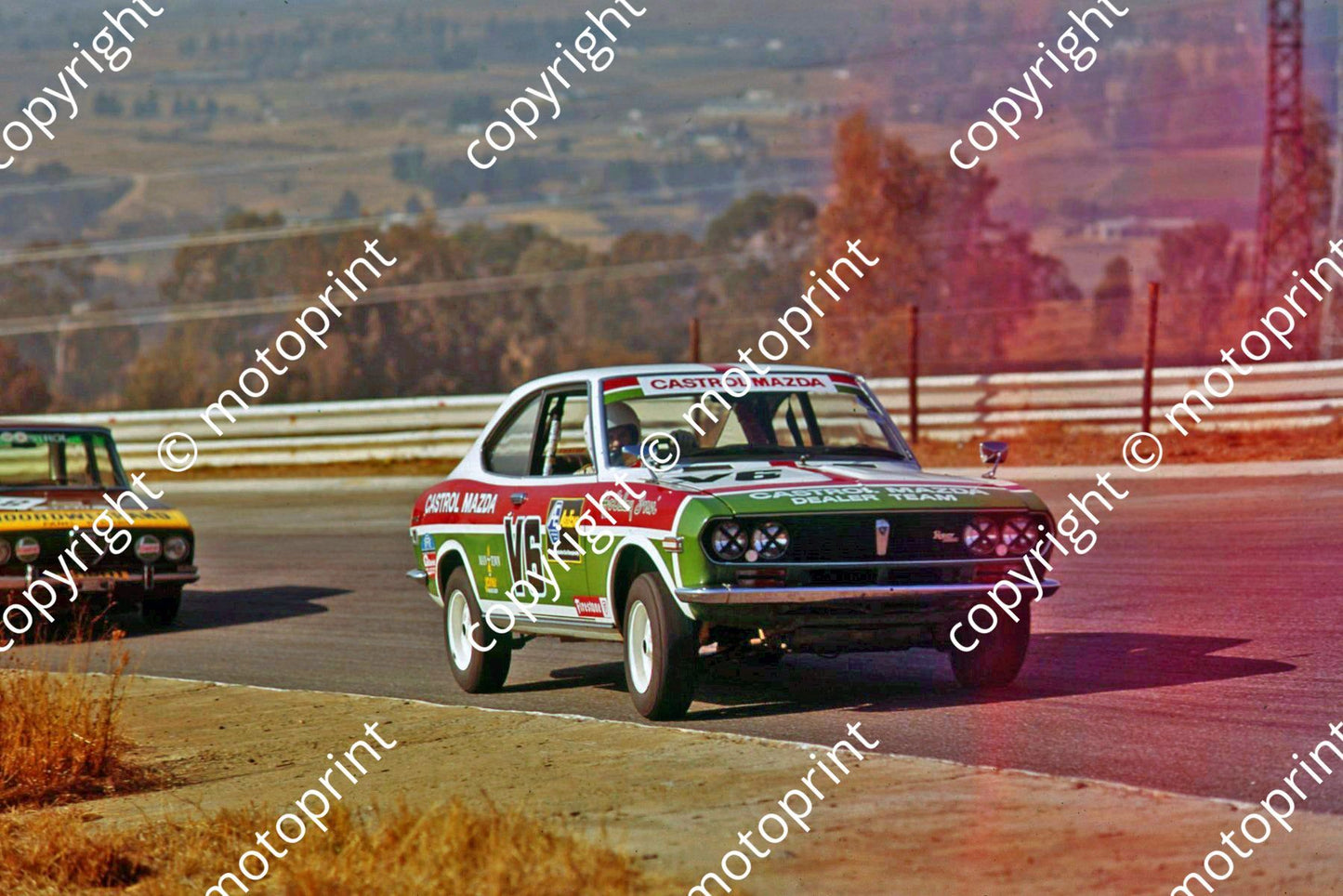 1976 Gp 1 V6 Hennie van der Linde Mazda  (permission Malcolm Sampson Motorsport Photography)