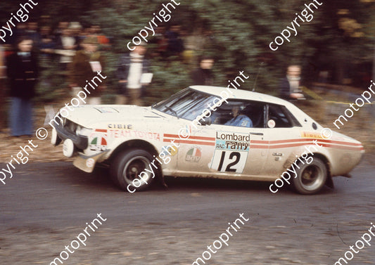 1976 RAC 12 Jean-Luc Therier, Michel Vial Toyota Celica 2000 (courtesy Roger Swan) (75)