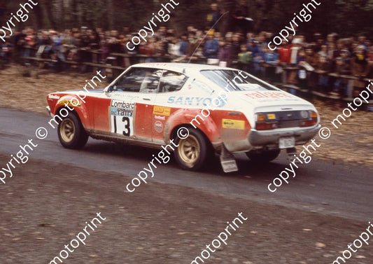 1976 RAC 13 Harry Kallstrom, Geraint Phillips Datsun 160J (courtesy Roger Swan) (5)