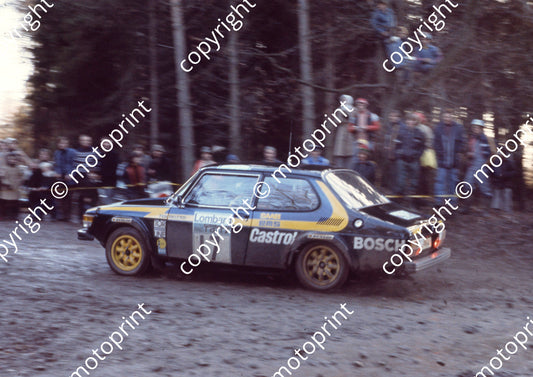 1976 RAC 17 Per Eklund, Bjorn Cederberg Saab 99 EMS (courtesy Roger Swan) (6)