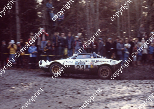 1976 RAC 23 Per-Inge Walfridsson, Austin Fraser Lancia Stratos HF (courtesy Roger Swan) (20)