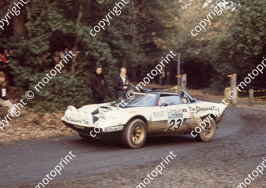 1976 RAC 23 Per-Inge Walfridsson, Austin Fraser Lancia Stratos HF (courtesy Roger Swan) (21)