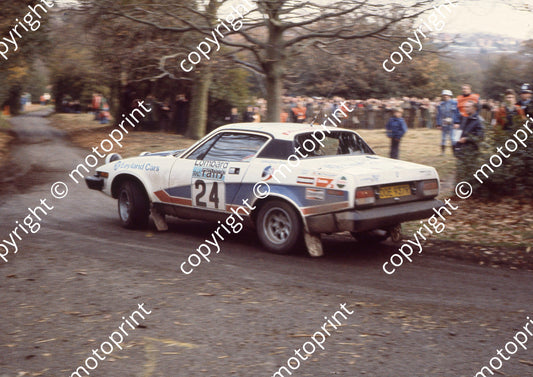 1976 RAC 24 Brian Culcheth, Johnstone Syer TR7 (courtesy Roger Swan) (21)