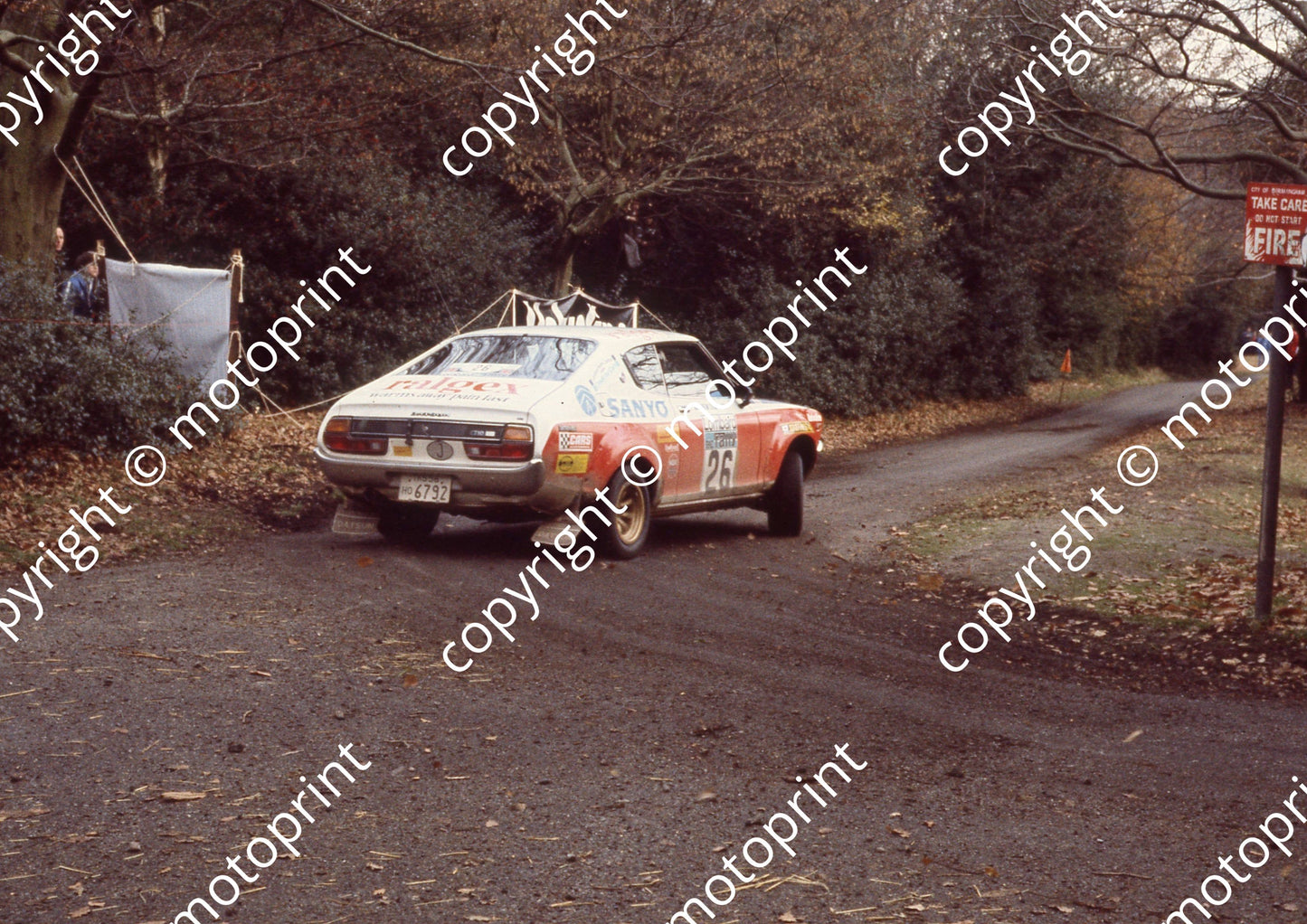 1976 RAC 26 Andy Dawson, Andrew Marriott Datsun 160J (courtesy Roger Swan) (55)