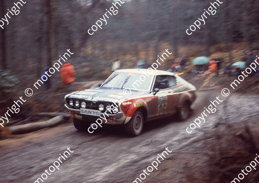1976 RAC 26 Andy Dawson, Andrew Marriott Datsun 160J (courtesy Roger Swan) (57)