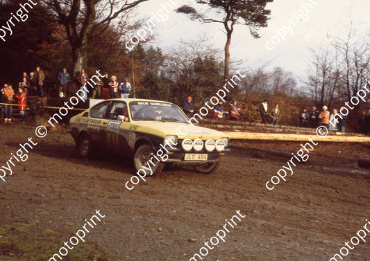 1976 RAC 41 Bror Danielsson, Ulf Sandberg Opel Kadett GTe (courtesy Roger Swan) (31)
