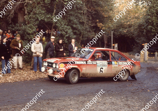 1976 RAC 6 Roger Clark, Stuart Pegg Escort RS1800 1st (courtesy Roger Swan) (22)