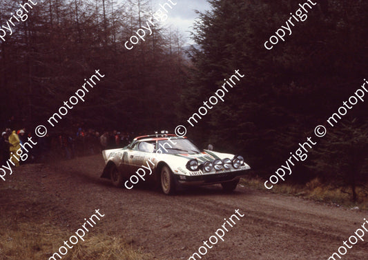 1976 RAC 7 Sandro Munari, Silvio Maiga Lancia Stratos HF (courtesy Roger Swan) (14)