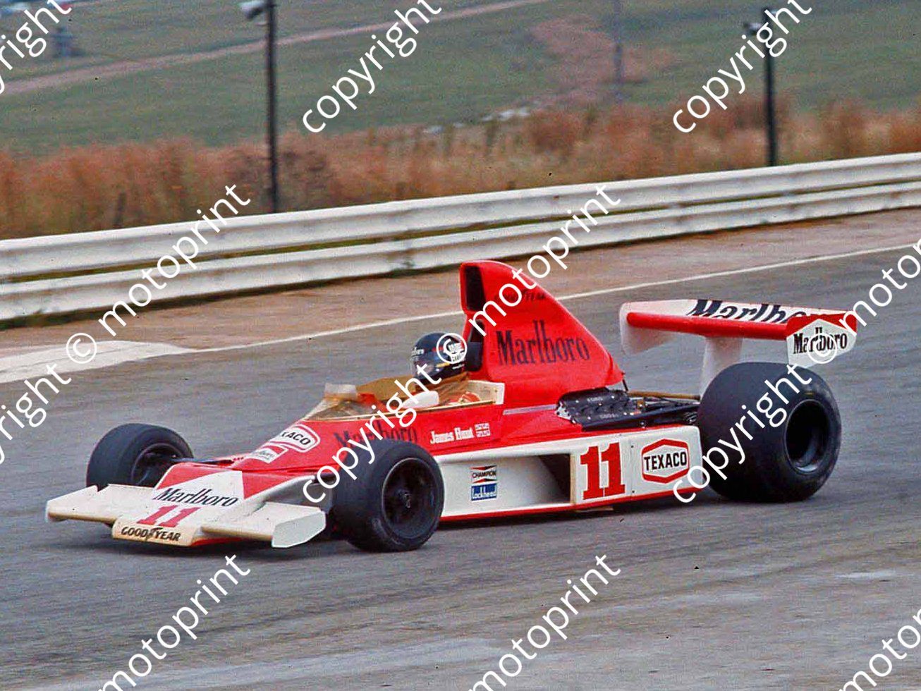 1976 SA GP 11 James Hunt Mclaren M23-8  (permission Malcolm Sampson Motorsport Photography)