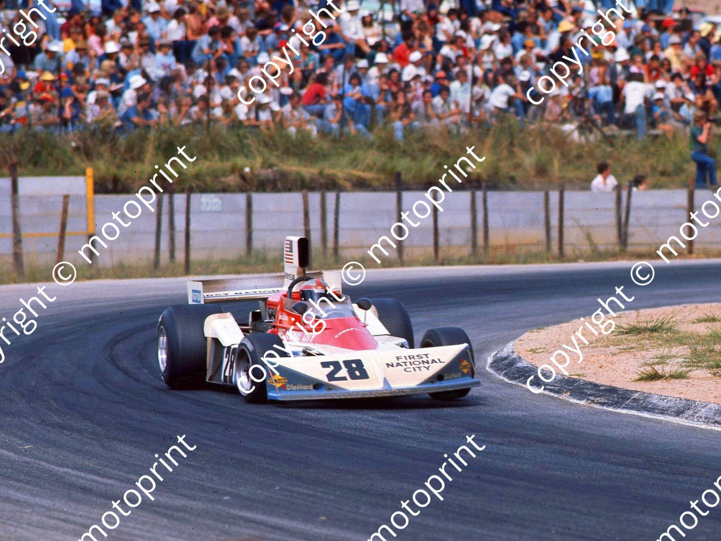 1976 SA GP 28 Watson Penske PC3-001  (permission Malcolm Sampson Motorsport Photography)