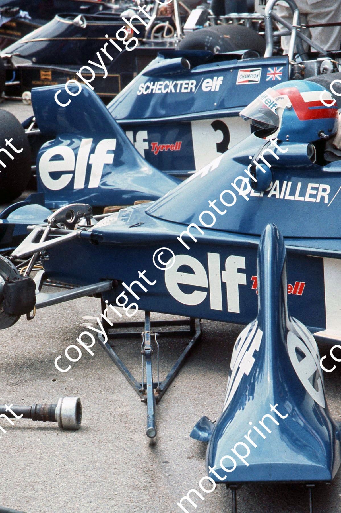 1976 SA GP Team Tyrrell (Malcolm Sampson Motorsport Photography) 499