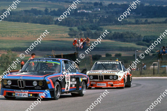 1976 Wynns 2 BMW J Scheckter Grohs Nillson 1 Peterson Fitzpatrick (permission Malcolm Sampson Motorsport Photography)