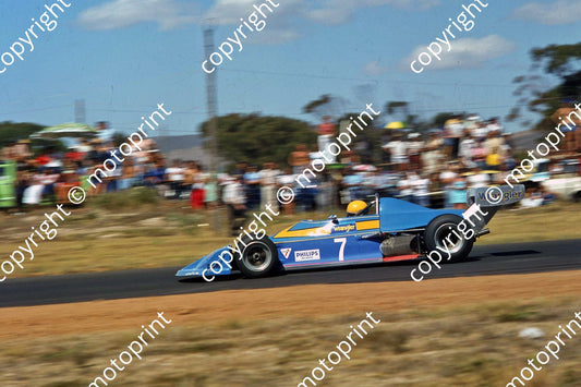1977 FA Hesketh 7 Basil van Rooyen Che vron B34