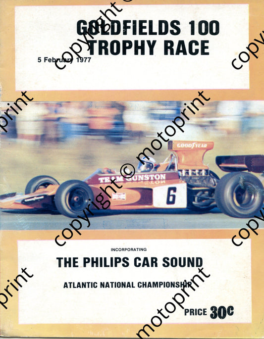 1977 Goldfields 100 Feb802
