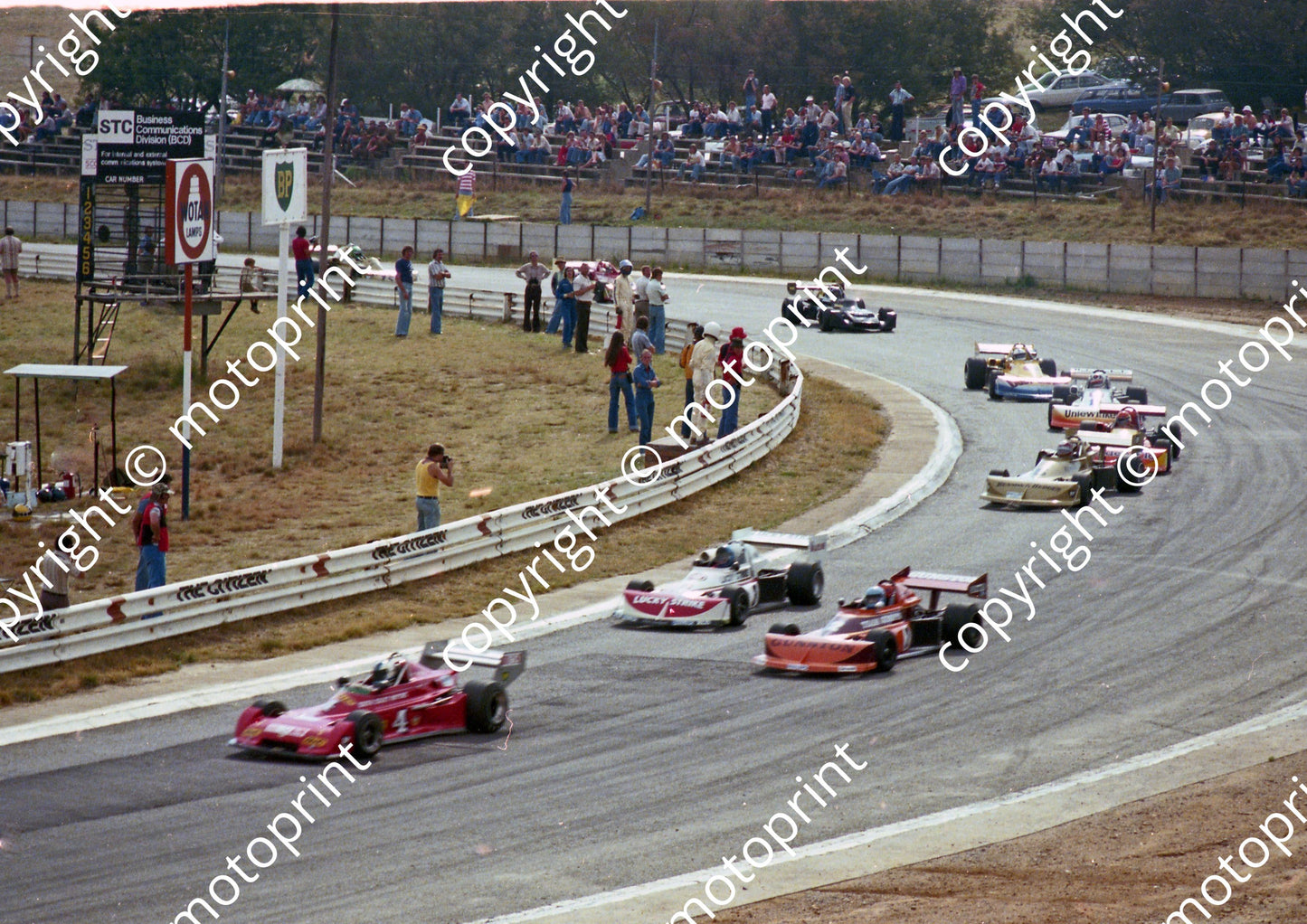 1977 Kya FA 4 Tony Martin Chevron B39 3 Dave Charlton March 77B 2 Roy Klomfass March 77B , Nieman, Booysen. Gibb, M Domimgo, Stopford Modus, Scott, Grant Maben Wheatcroft (Watling)