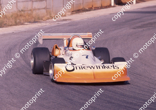 1977 Kya FA 7 Basil van Rooyen Chevron B34 (courtesy Roger Swan) (1)