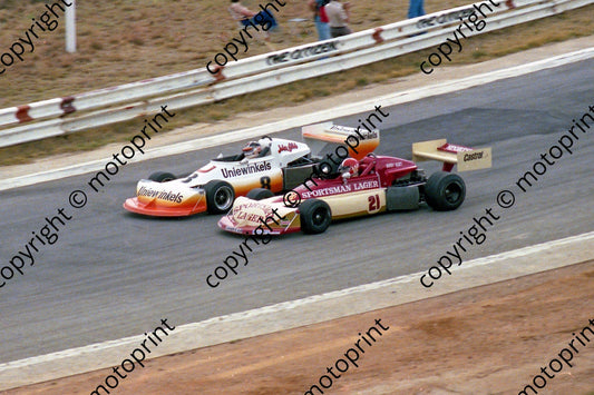 1977 Kya FA 8 John Gibb March 77B 21  Bobby Scott March 77B (Colin Watling Photographic) (15)