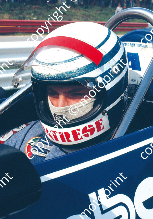 1977 Monaco GP Riccardo Patrese F2 Chevron