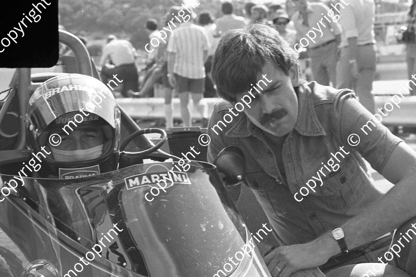 1977 SA GP 8 Carlos Pace Brabham Alfa BT45, Gordon Murray (permission Malcolm Sampson Motorsport Photography) (11)