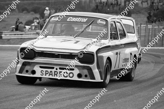 1977 Star prod D71 Billy Maloney Escort (permission Malcolm Sampson Motorsport Photography) 004