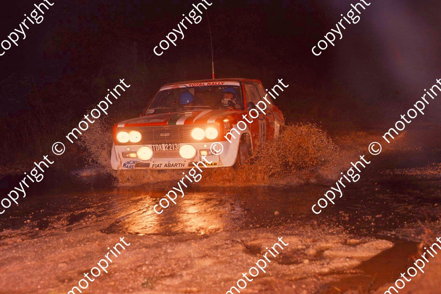 1977 Total rally 14 Fiat Abarth Alcide Paganelli, Mike Hooper (12)